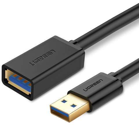 UGREEN USB 3.0 Verlängerungskabel 3m (Schwarz)