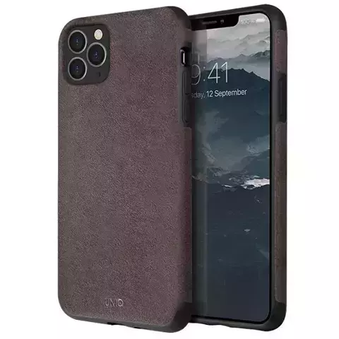 UNIQ Etui Sueve iPhone 11 Pro taupe warmgrau