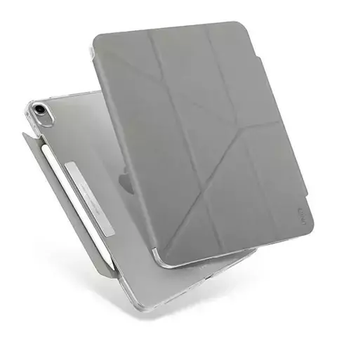 UNIQ Hülle Camden iPad Air 10.9 "(2020) grau / fossil grau Antimikrobiell