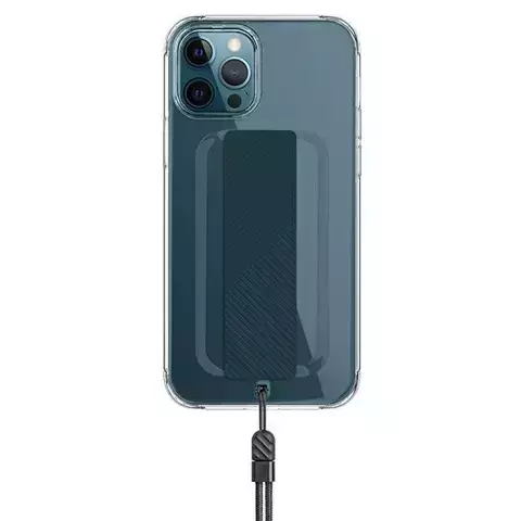 UNIQ Hülle Heldro iPhone 12/12 Pro 6.1 "transparent / klar Antimikrobiell