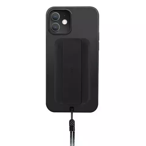 UNIQ Hülle Heldro iPhone 12 mini 5.4" schwarz / Mitternachtsschwarz Antimikrobiell