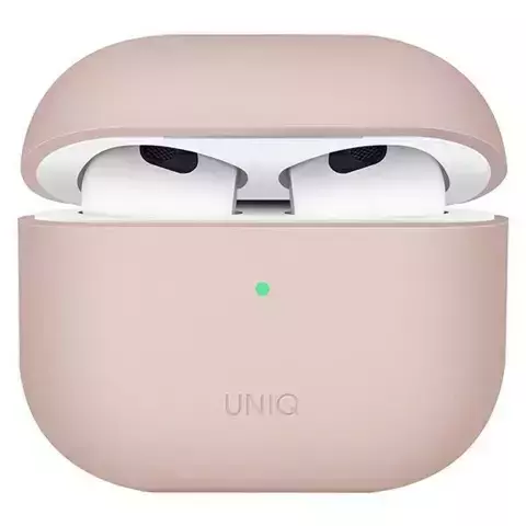 UNIQ Hülle Lino AirPods 3. Gen. Silikon Pink / Blush Pink