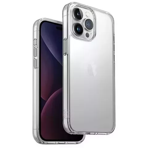 UNIQ LifePro Xtreme Hülle für iPhone 15 Pro Max 6,7" transparent/kristallklar