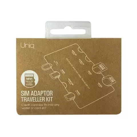 UNIQ Sim Adapter Traveller Kit 7in1 Organizer