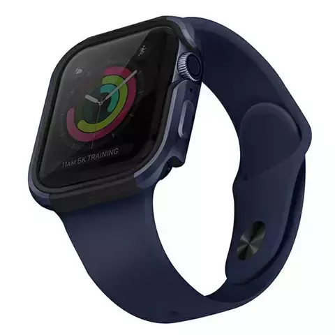 UNIQ Valencia Schutzhülle für Apple Watch Series 4/5/6/SE 40mm Blau/Atlantikblau