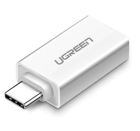 USB-A 3.0 auf USB-C 3.1 UGREEN-Adapter (weiß)