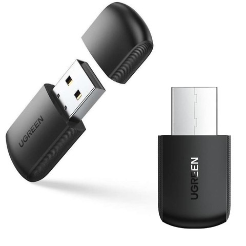 USB-Adapter externe Netzwerkkarte UGREEN CM448 2,4 GHz Schwarz