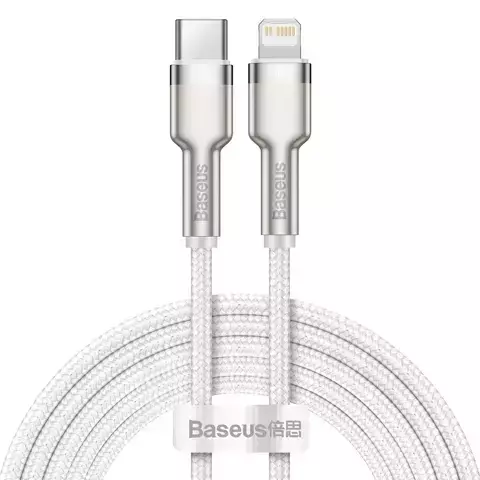 USB-C-zu-Lightning-Kabel Baseus Cafule, PD, 20 W, 2 m (weiß)