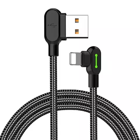 USB-auf-Lightning-Kabel, Mcdodo CA-4673, gewinkelt, 1,8 m (schwarz)