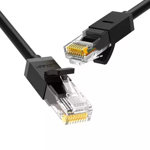 Ugreen Cable Ethernet Patchkabel RJ45 Cat 6 UTP 1000Mbps 10m schwarz (20164)