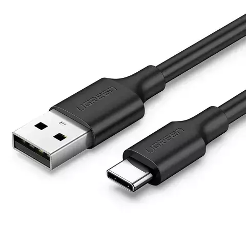 Ugreen Kabel USB - USB Type C 480 Mbps 3 A 1,5 m schwarz (US287 60117)