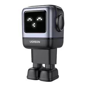 Ugreen Nexode RG (Robot GaN) Wandladegerät, 2x USB USB-C, 65W (schwarz)