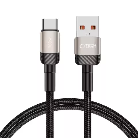 UltraBoost Evo USB-C / USB-C PD-Kabel 100 W 5 A 1 m Silber