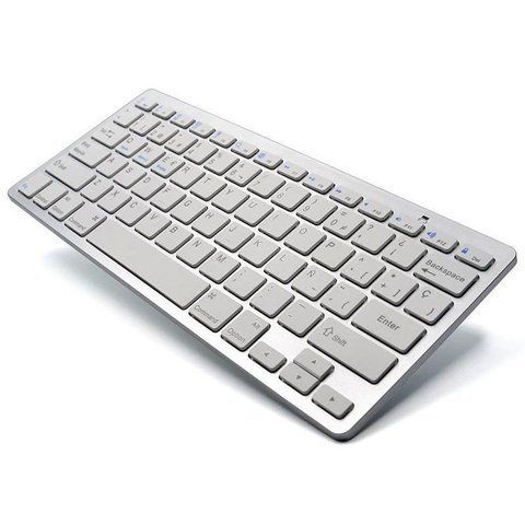 Universelle kabellose Bluetooth-Tastatur für iPad iMac iOS Android Windows