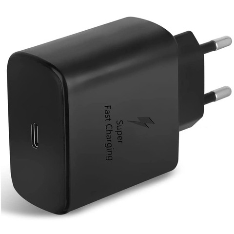 Wandladegerät 3.6A 25W Fast Power Delivery PD USB-C Type-C Single Schwarz