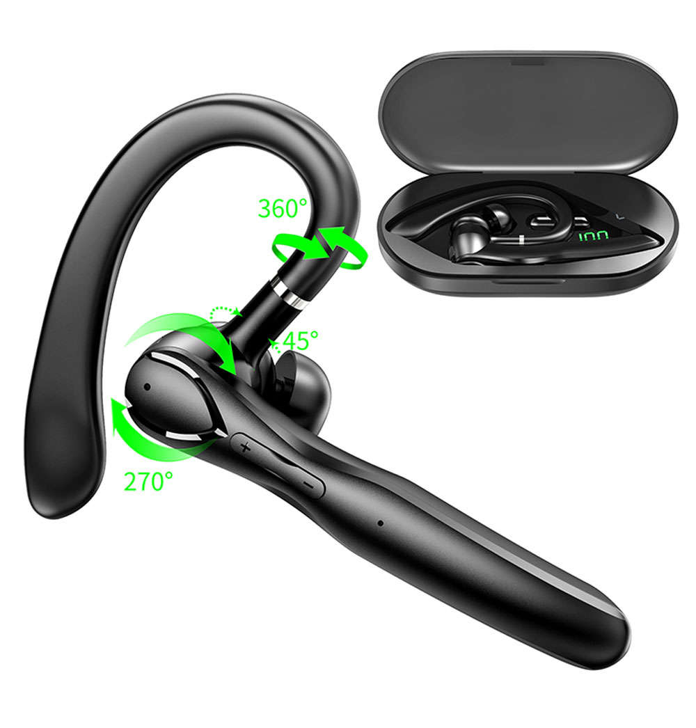 Drahtlose Kopfhörer Bluetooth 5.3 Hi-Fi-Sound-Rauschunterdrückung color  Schwarz