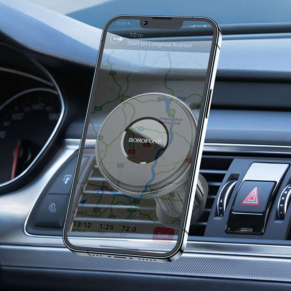 Magnetische Telefon Halter Kompatibel Mit MagSafe Auto Halterung für iPhone  12 13 Pro Max Mini Magnetische Auto Air Vent Clip handy Montieren
