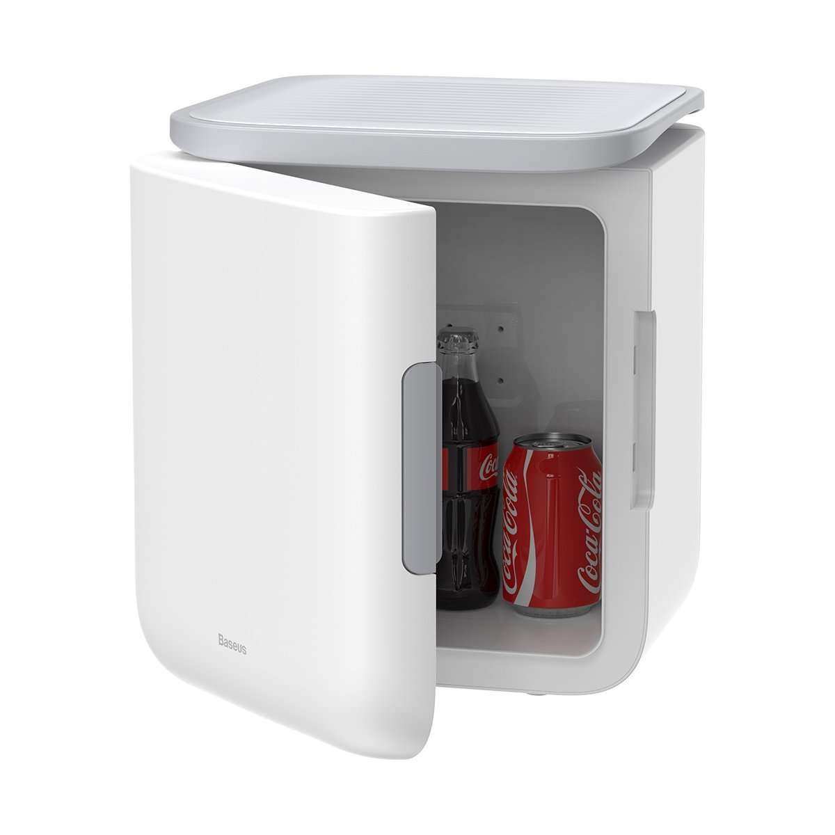 Baseus Igloo Mini-Kühlschrank mit Heizfunktion, 6L, 230V (weiß