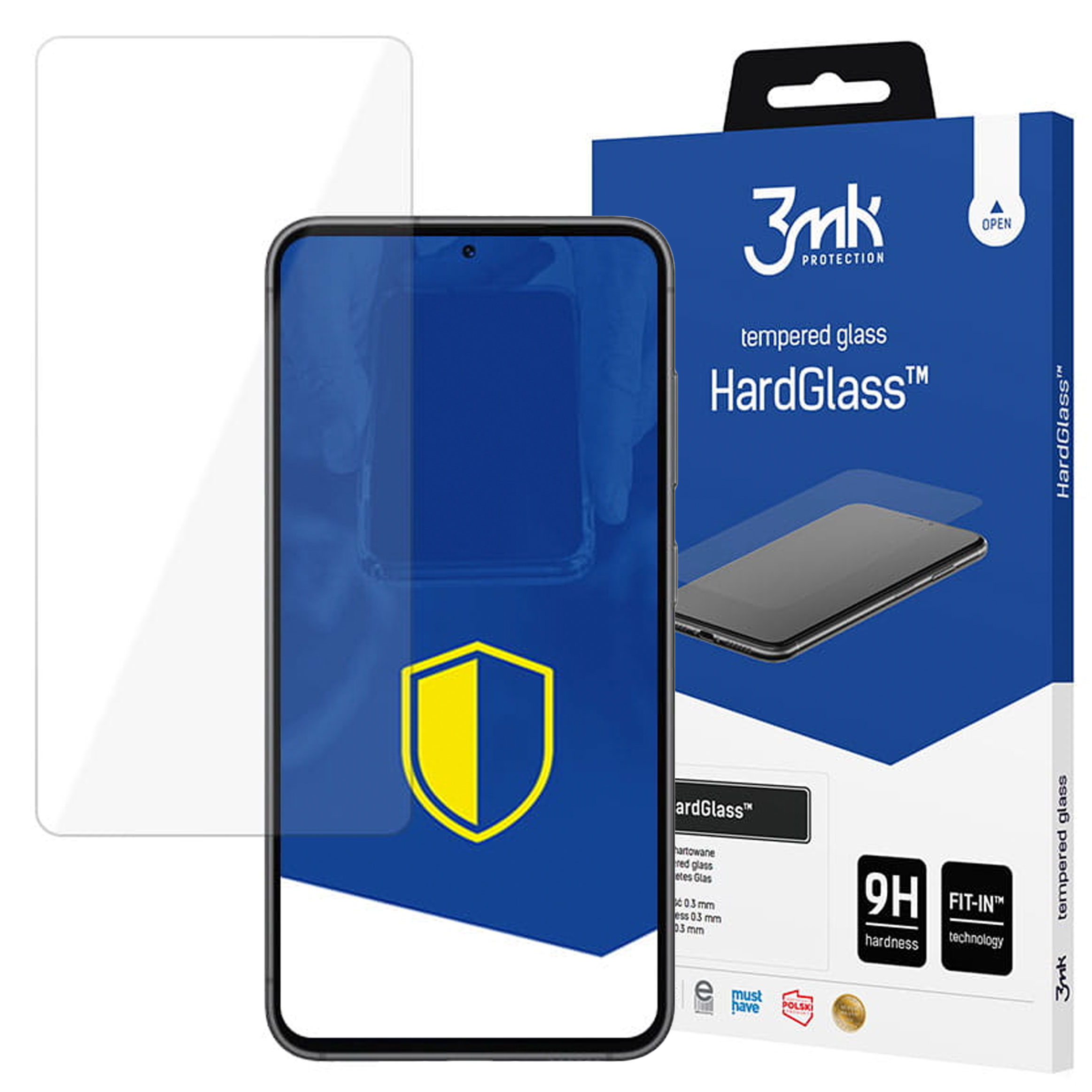 Gehärtetes Glas für Samsung Galaxy S24 Plus 3mk HardGlass für den  Telefonbildschirm 9H 