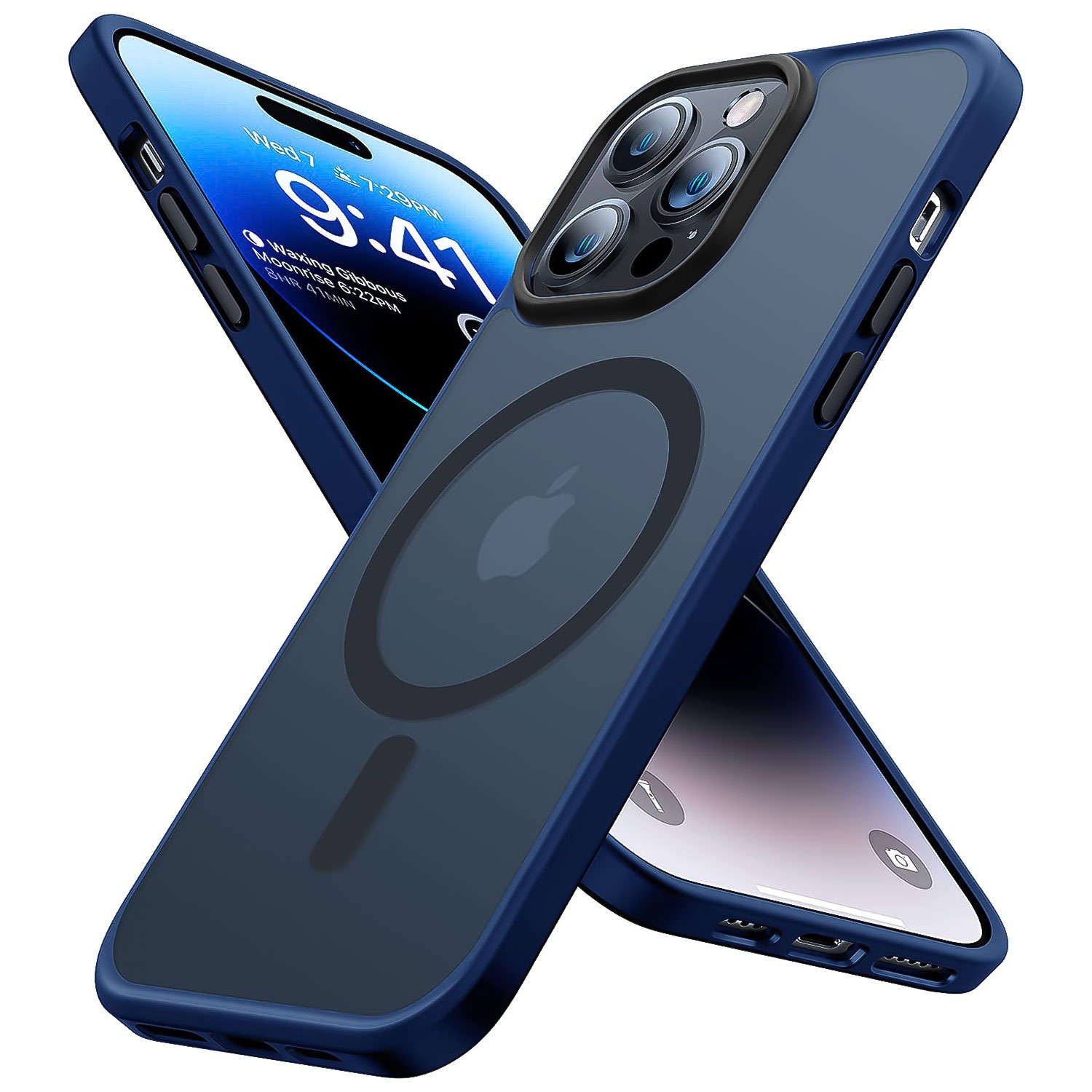 Aufklappbare Hülle kompatibel mit MagSafe iPhone 15 Pro Max