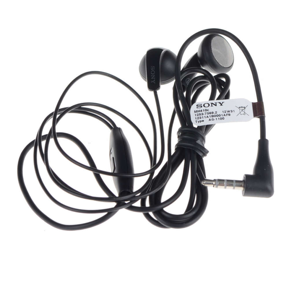 Kopfhörer Sony Ericsson Sony MH-410C kabelgebundenes  Miniklinken-3,5-mm-Mikrofon schwarz