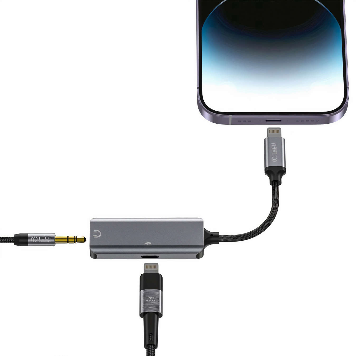 Auto Ladekabel für Apple iPhone 13 / Mini Lightning Kfz Ladegerät Lade  Adapter