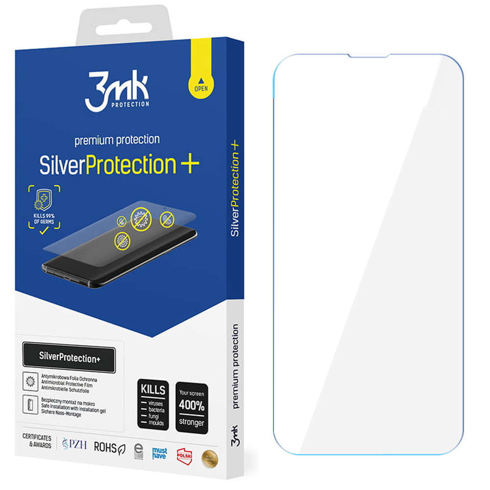 3MK Xiaomi Poco X3 Pro Silverprotection+ Antimikrobielle Schutzfolie Weiß
