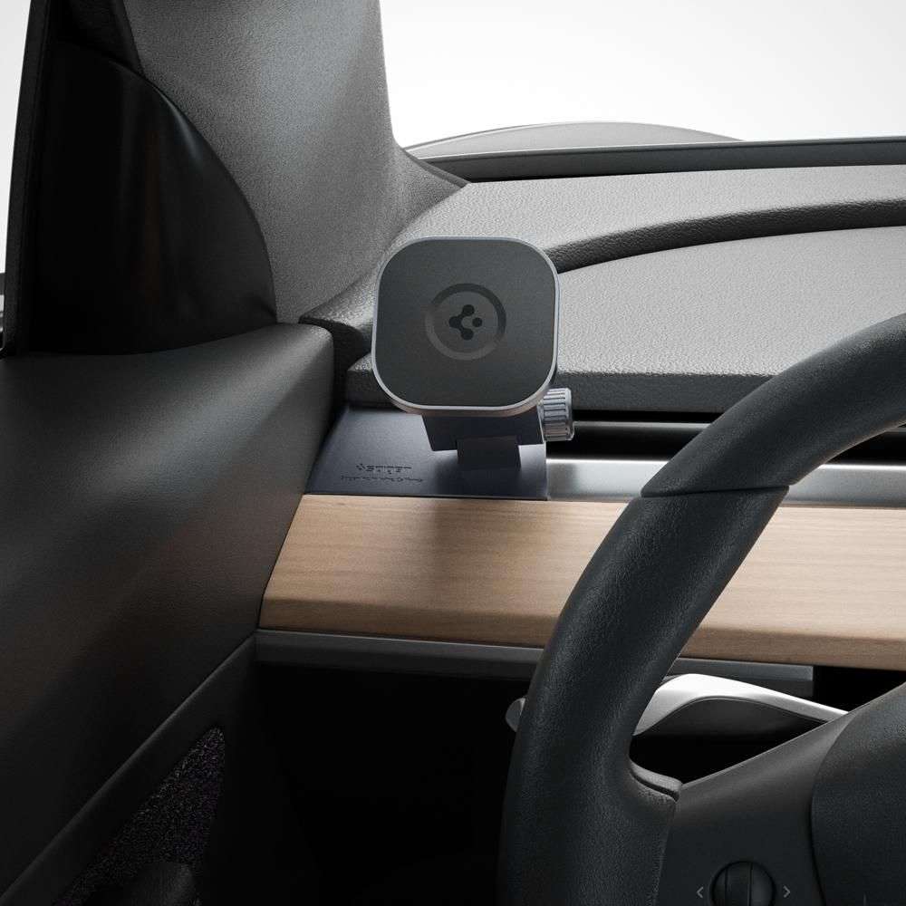 Spigen OneTap Tesla Model Y / 3 MagSafe Bildschirm Autohalterung Schwarz