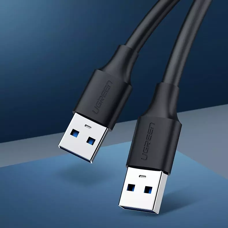 Ugreen Verlängerung USB 2.0 Adapter 0,5m schwarz (US103) 