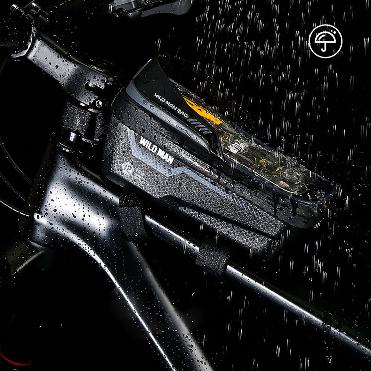 Wasserdichte Fahrradtasche Wildman Bag ES12 Beutel Rahmentasche