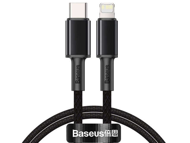 1m Baseus Kabel USB-C Typ C zu Lightning PD 20W Grau