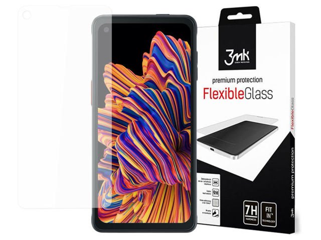 3mk Flexibles Glas 7H für Samsung Galaxy Xcover Pro