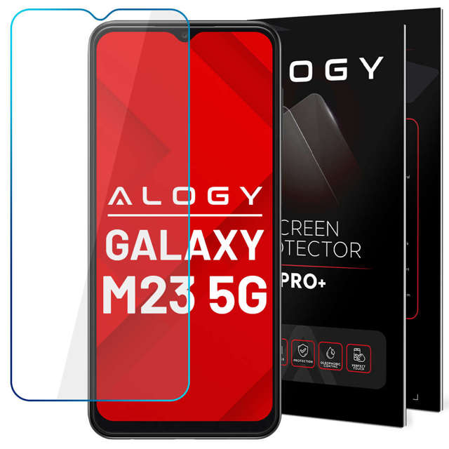 9H Alogy Displayschutzfolie aus gehärtetem Glas für Samsung Galaxy M23 5G