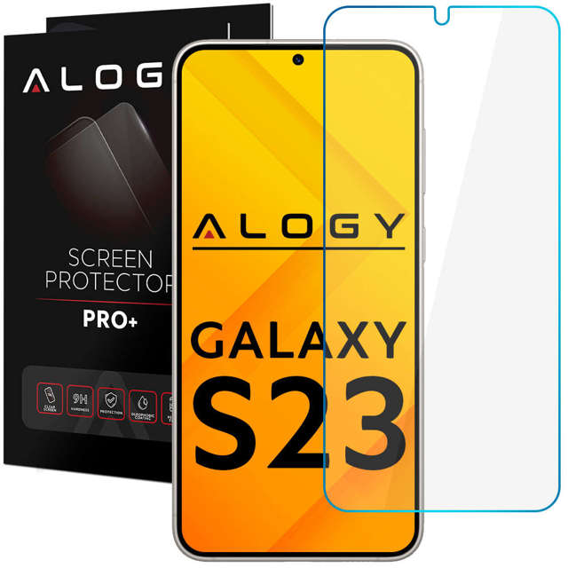 9H Tempered Glass Alogy Displayschutzfolie PRO Displayschutzfolie für Samsung Galaxy S23