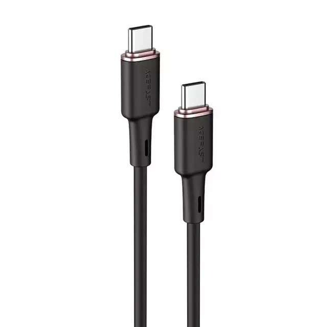 Acefast Kabel USB Typ C - USB Typ C 1,2m, 60W (20V / 3A) schwarz (C2-03 schwarz)
