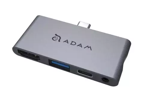 Adam Elements Casa Hub i4 - USB-C-Hub für 4 Geräte (USB-C 3.1, USB-C 2.0