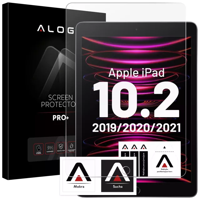 Alogy 9H Panzerglas für Apple iPad 10.2 2019/2020/2021 (7/8 / 9Gen)