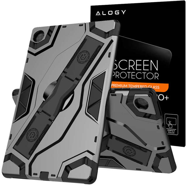 Alogy Armor Case für Lenovo Tab M10 10.1 2. Generation TB-X306 X / F / L Silberglas