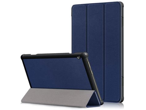 Alogy Book Cover für Lenovo Tab M10 10.1 TB-X605 Navy FOIL SCRIPTION