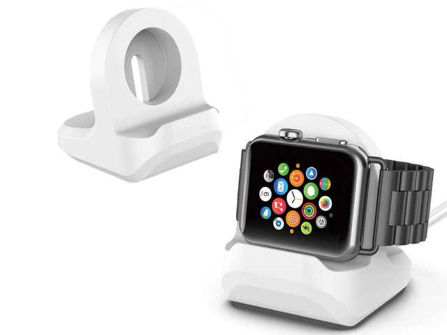 Alogy Ladestation Ständer für Apple Watch Dockingstation Weiß