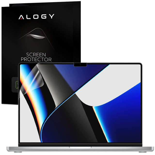 Alogy Laptop Schutzfolie für Apple Macbook Pro 14 2021 A2442 für Bildschirm