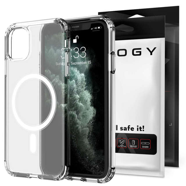 Alogy MagSafe Clear Case für Apple iPhone 11 Pro Transparent