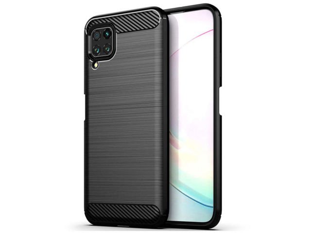 Alogy Rugged Armor Hülle für Huawei P40 Lite, schwarz