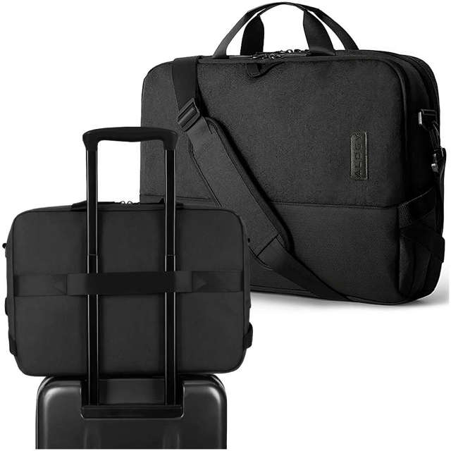 Alogy Schützende Reisetasche Tragetasche für Laptop, MacBook Air Pro bis 15,6" Outdoor Traveller Schwarz