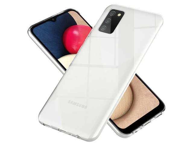 Alogy Silikonhülle Hülle für Samsung Galaxy A02s transparent