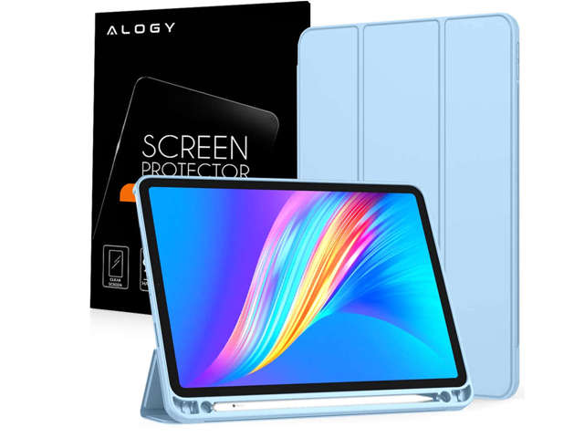 Alogy Smart Case für Apple iPad Pro 11 2021 Blaues Glas