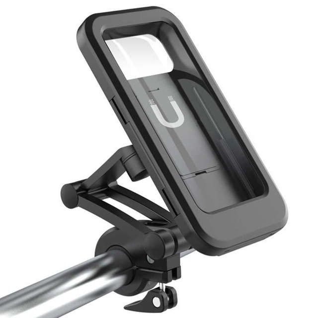 Motorrad Handyhalter Telefonhalter mit USB Anschluss für Fahrräder Roller
