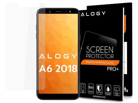 Alogy gehärtetes Glas für den Bildschirm des Samsung Galaxy A6 2018