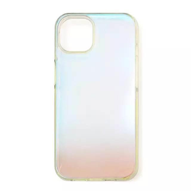 Aurora Case Hülle für iPhone 12 Neon Gel Blue Cover