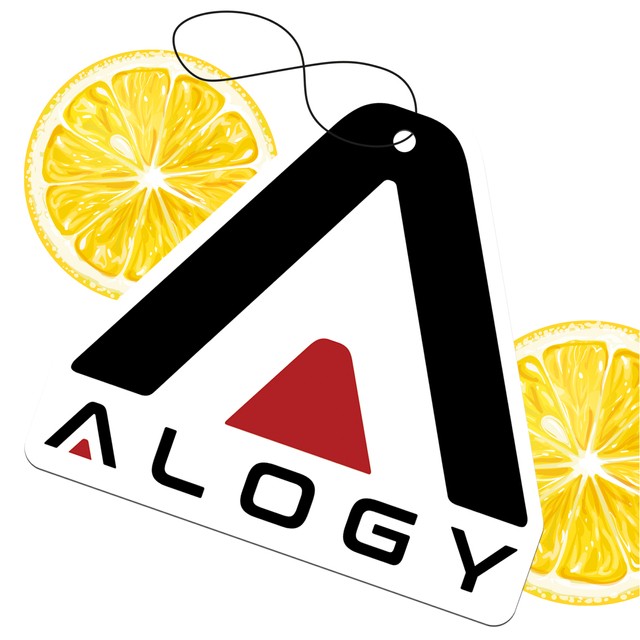 Autoduft-Anhänger, Autoduft, Alogy Auto-Lufterfrischer Lemon